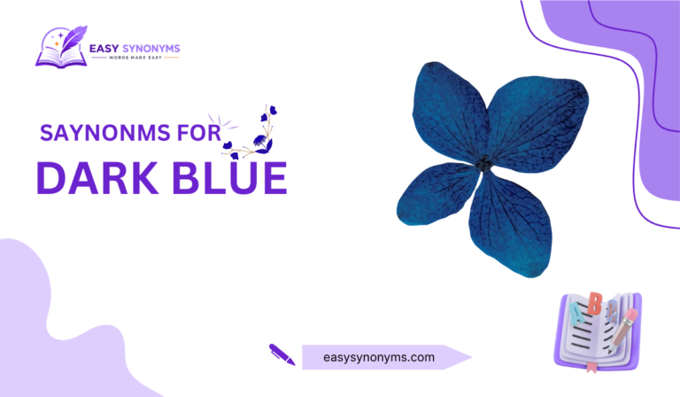 Dark Blue Synonyms: 20+ Shades With Meanings